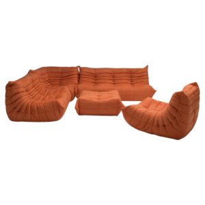 Canapé Togo Michel Ducaroy Ligne Roset, lot de 5