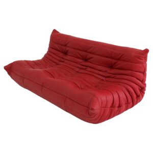 Canapé Togo en cuir de Michel Ducaroy Ligne Roset